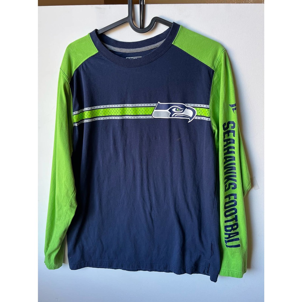 NFL Pro Line Seattle Sea Hawks Long Sleeve Youth M